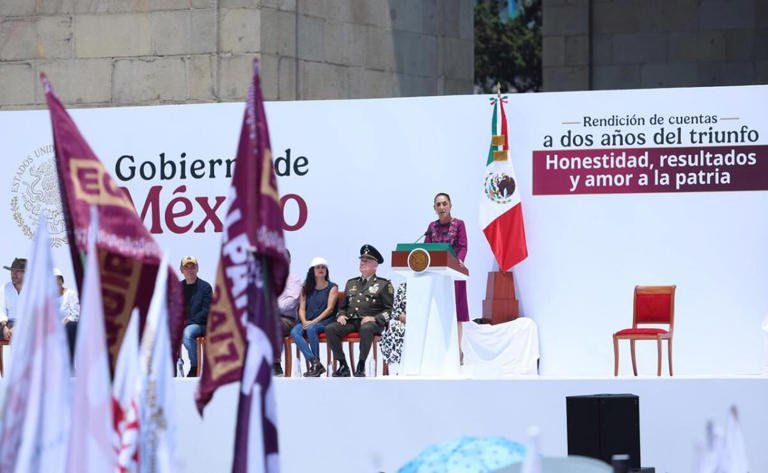Califican funcionarios el Informe de la Presidenta como honesto, con amor al pueblo y a la Patria.