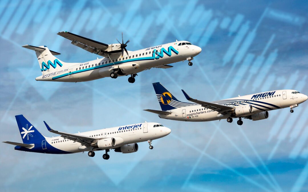 Crisis de Magnicharters recuerda los fracasos de Interjet, Mexicana y otras 11 aerolíneas mexicanas