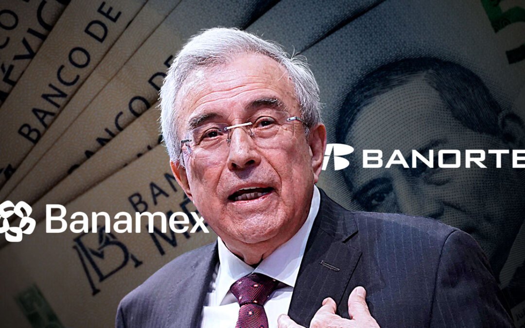 Banamex, Banorte, Santander y Scotiabank, los bancos vinculados a las cuentas de Rubén Rocha Moya