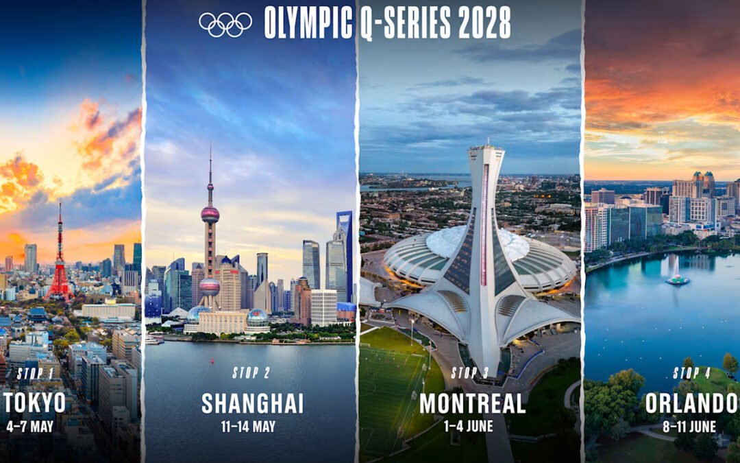 Tokio, Shanghái, Montreal y Orlando, sedes de los eventos clasificatorios Los Ángeles 2028