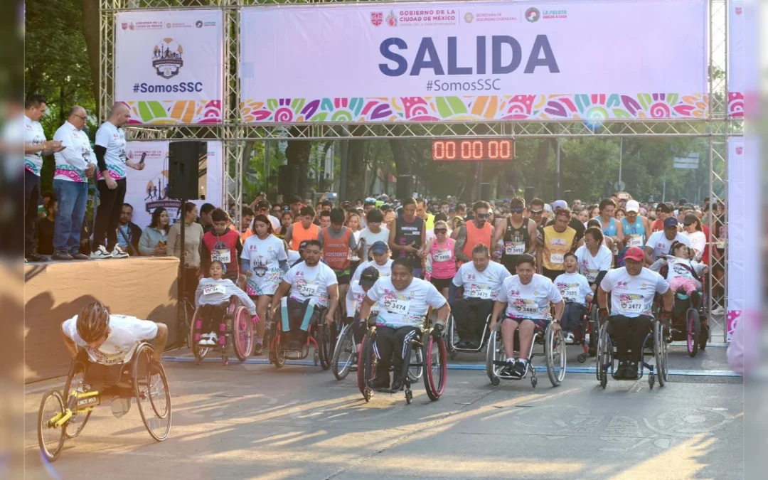 Participan 3 mil personas en “Carrera Mundialista” de SSC