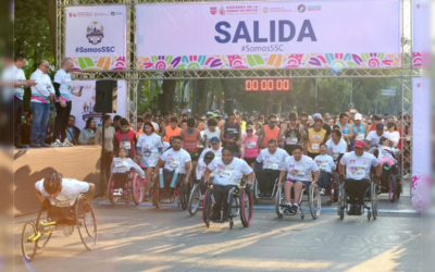 Participan 3 mil personas en “Carrera Mundialista” de SSC