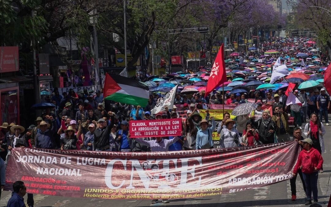 CNTE confirma huelga y plantón para el 1 de junio en CDMX y 10 Estados