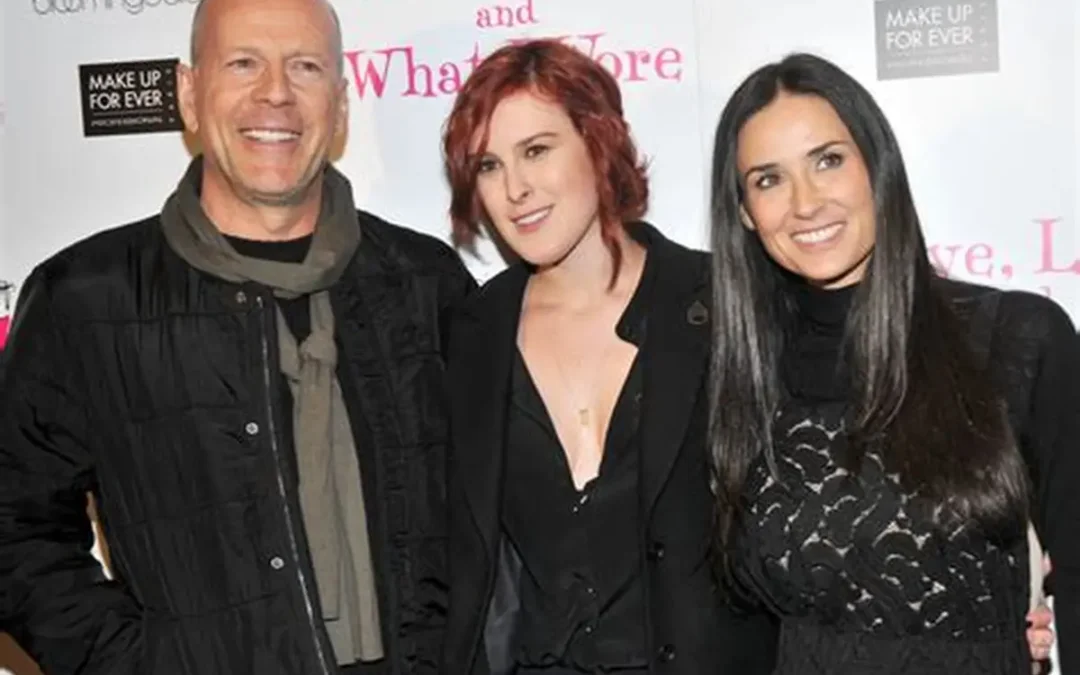 Hija de Bruce Willis y Demi Moore acusa a su ex de abuso emocional extremo y pelea la custodia de su hija