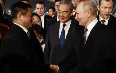 Llega Putin a China para reunirse con Xi pocos días después de Trump