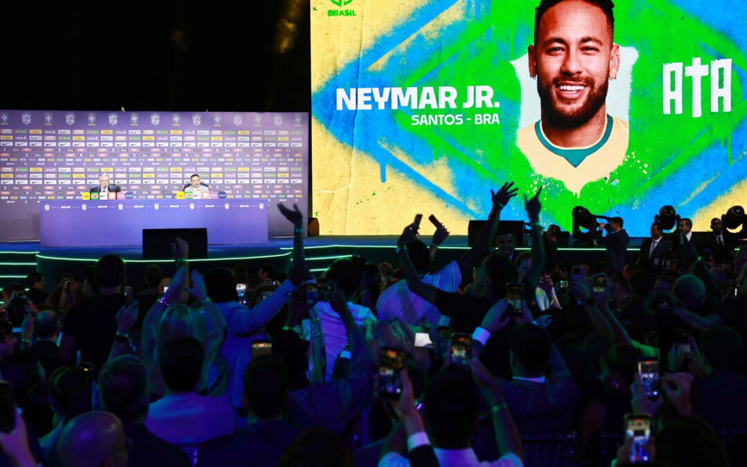 Convoca Brasil a Neymar para disputar el Mundial 2026