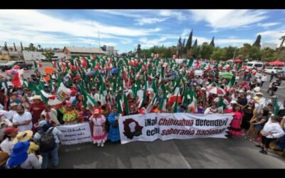Ariadna Montiel pide firmas contra Maru Campos; dice que marcha en Chihuahua reunió a 20 mil personas