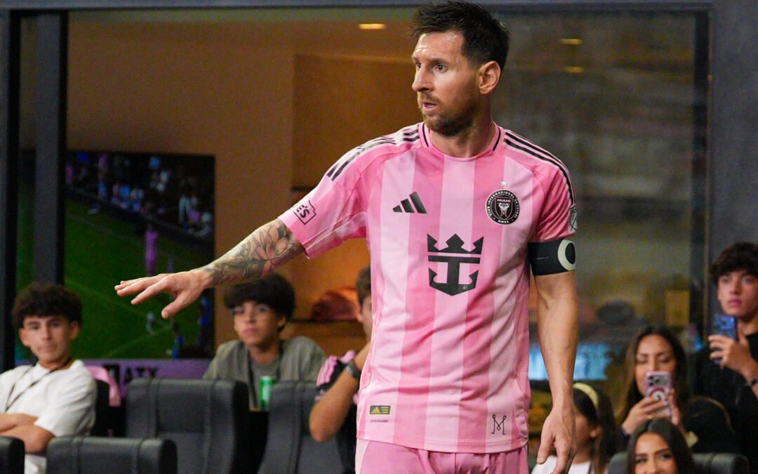 Leo Messi sufre una sobrecarga en los isquiotibiales