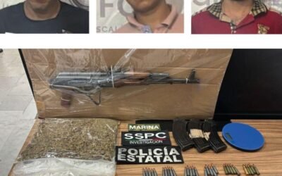 Caen tres presuntos integrantes del Cártel de Sinaloa en Manzanillo