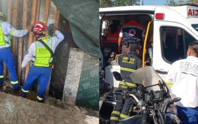 Colapsa grúa en obra de la Roma Sur; reportan cuatro lesionados
