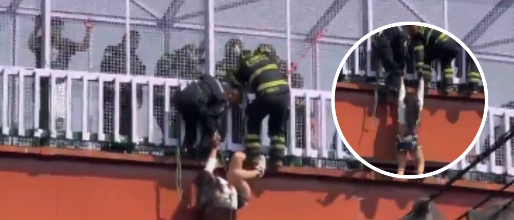 Imágenes sensibles: Mujer cae a vías del Metro en Pantitlán tras dramático incidente