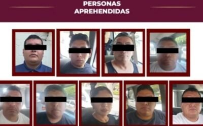 Detienen a 9 policías municipales en Hidalgo por homicidio y lesiones