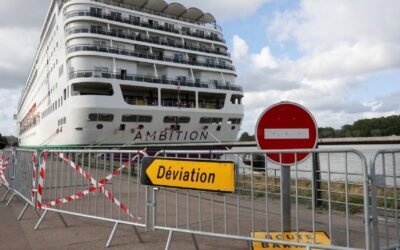 Confirman brote de gastroenteritis en crucero atracado en Francia tras muerte de un pasajero