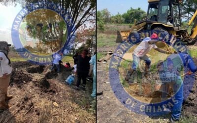 Buscadoras hallan restos calcinados en Chiapas