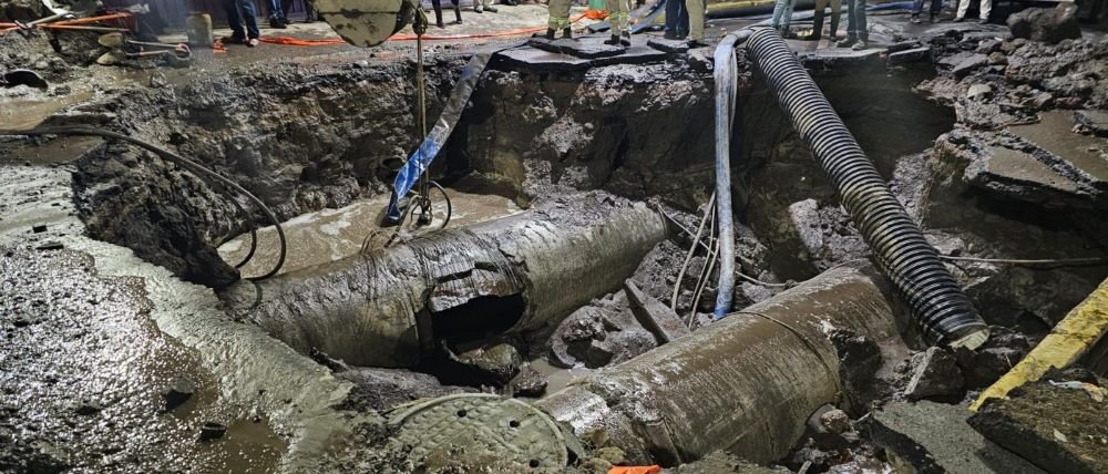 Prevén concluir el viernes reparación de fuga en Los Reyes Culhuacán