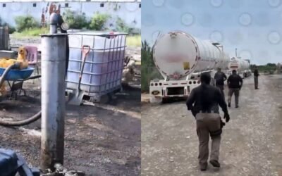 Aseguran más de un millón de litros de hidrocarburo en Cadereyta, NL