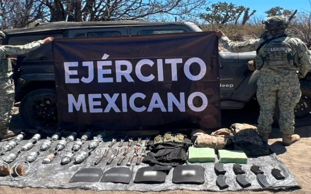 Ejército inhabilita nueve áreas para fabricar drogas sintéticas en Sinaloa