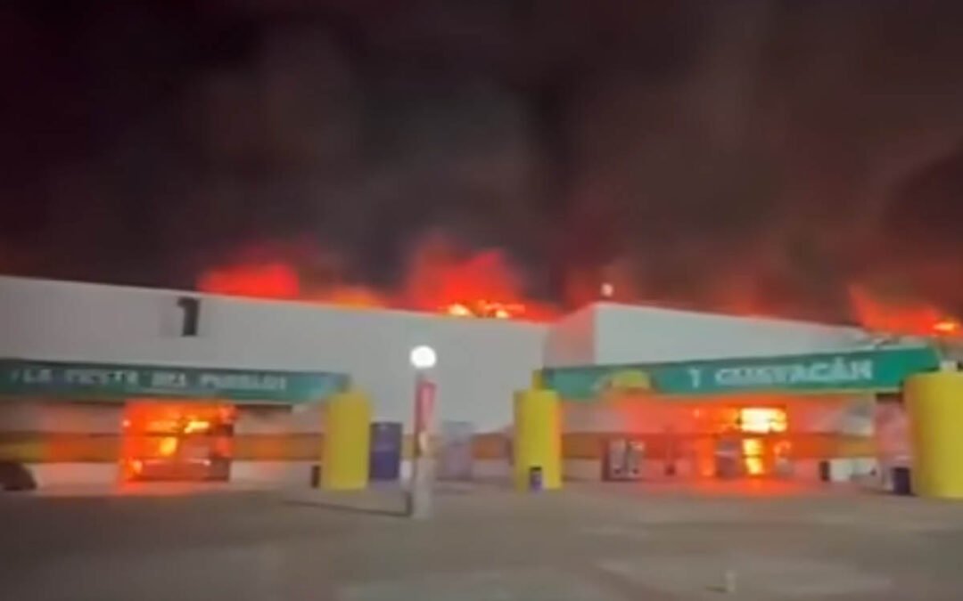 Incendio en la Feria de Tabasco deja 5 fallecidos