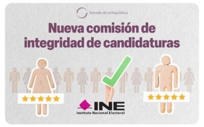 Respalda Senado de la República minuta para crear Comisión de Verificación de Integridad de Candidaturas