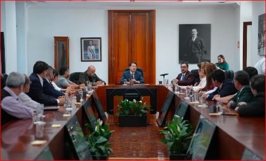 Consejo del IPN se reúne con Mario Delgado, titular de la SEP