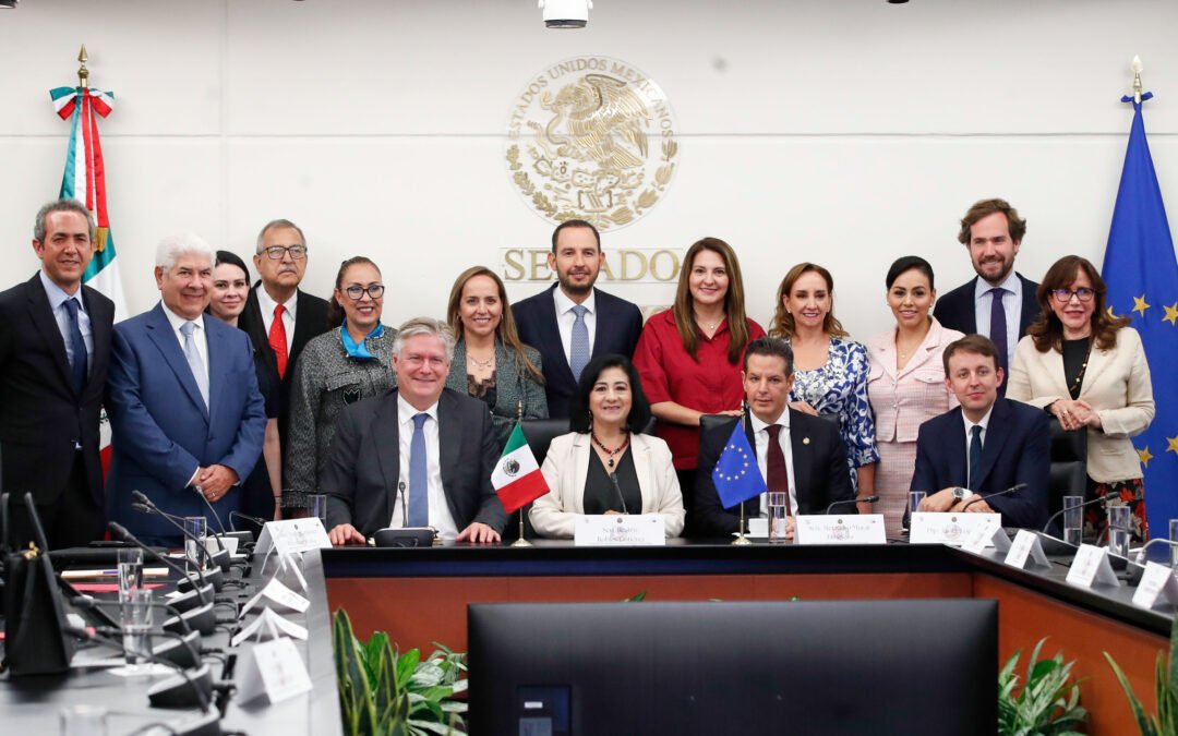 Comisión Parlamentaria Mixta México-UE se reúne en el Senado, en vísperas de la firma del Acuerdo Global