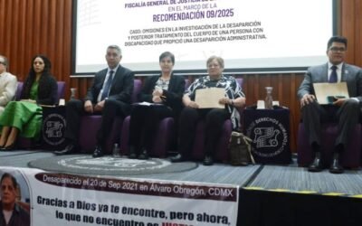 Ofrece Fiscalía de la CDMX disculpa pública a familia de Julio César Cervantes