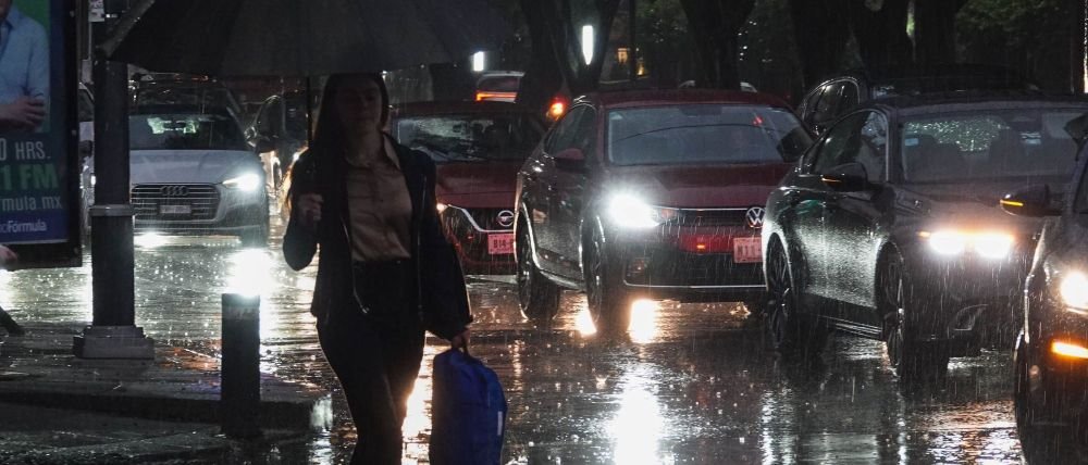 Pronostica SGIRPC temporal de lluvias en CDMX con granizo y fuertes ráfagas de viento