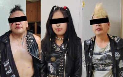 Agreden Punks a policías en el Metro CDMX