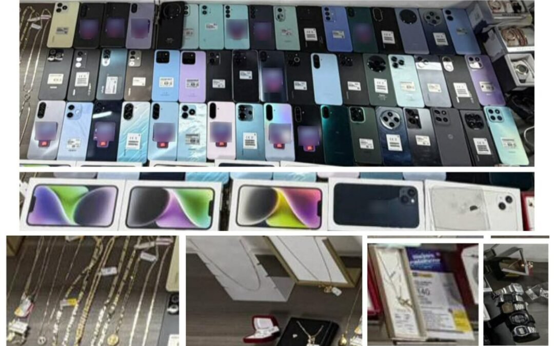 Detienen a 4 personas por robo de joyería y celulares en tienda departamental de la alcaldía Miguel Hidalgo, CDMX