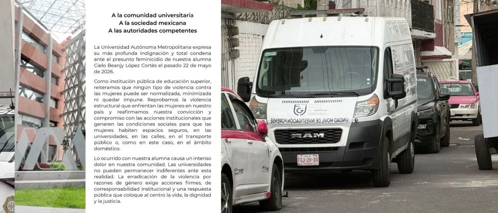 UAM condena feminicidio de alumna Cielo Beanjy, pide investigación con perspectiva de género