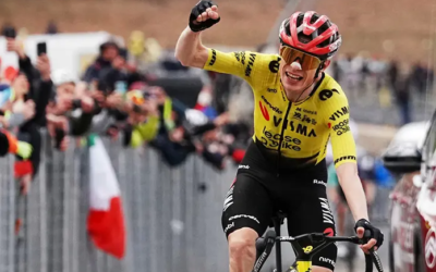 Vingegaard se lleva la 7ma. etapa del Giro