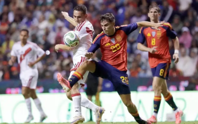 España golea en Puebla previo al inicio del Mundial 2026