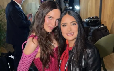 Revela Belinda encuentro con Salma Hayek: ‘Me dio una nalgada’