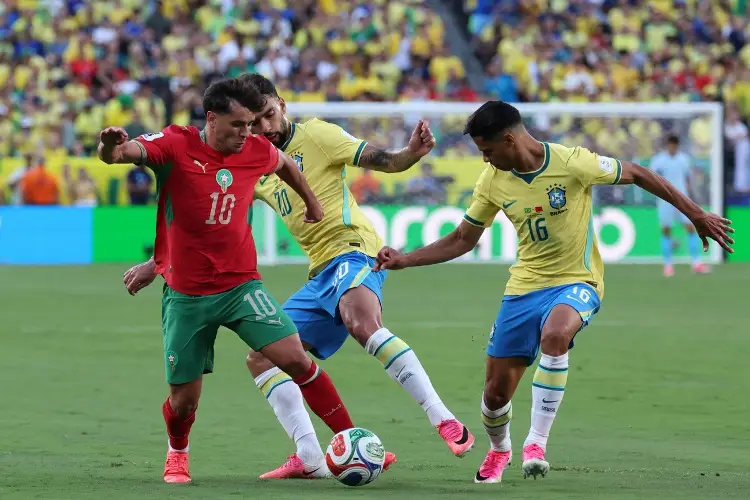 A Brasil solo le alcanza para un empate con Marruecos en su debut mundialista