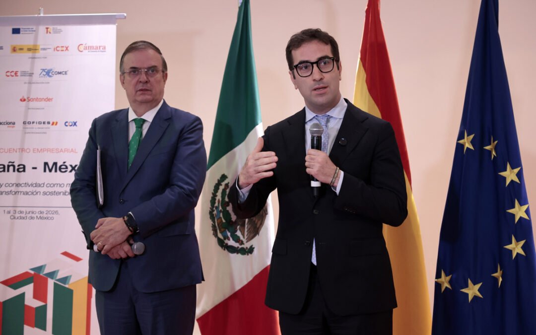 Buscan México y España duplicar comercio y elevar inversión un 50% hacia 2030