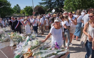 Miles marchan en Francia tras asesinato de Lyhanna, niña de 11 años; agresor contaba con denuncias previas por pederastia