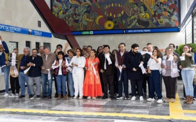 Inaugura Brugada Parque Elevado de Tlalpan; lo llaman Jardín Flotante “Tlallipan”