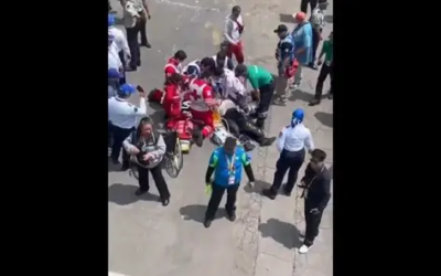 Sufre aficionado extranjero infarto en las afueras del Estadio Ciudad de México