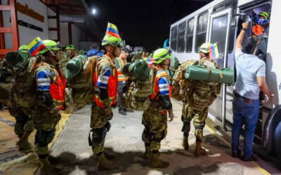 Llegan a Venezuela brigadas de España, El Salvador y México y jefe del Cuerpo de Marines