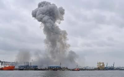 Evacúa Rumanía mil personas en Constanza tras explosión de dron naval