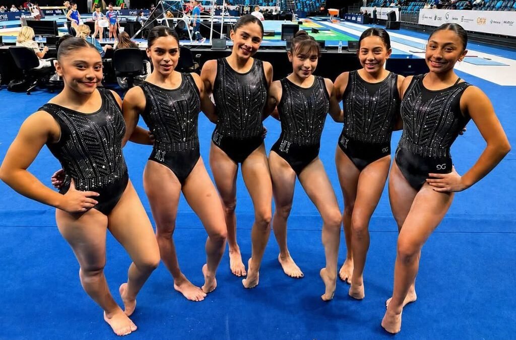 Gimnastas mexicanas aseguran su clasificación al Mundial de Rotterdam y a Lima 2027