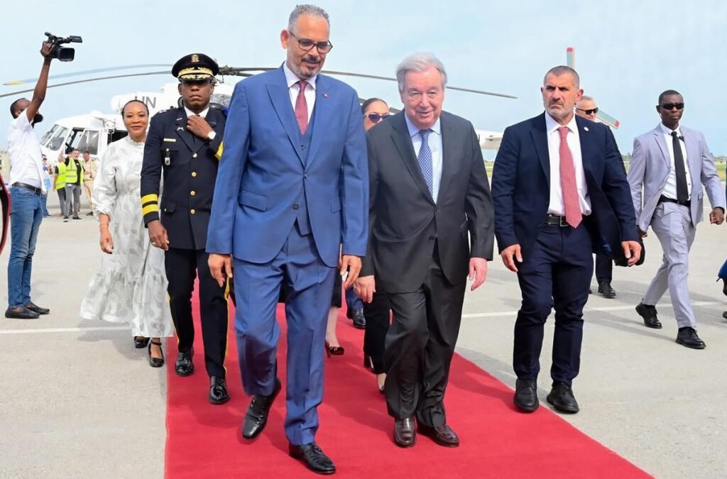 Llega Guterres a Haití y califica de “desesperada” la situación humanitaria del país