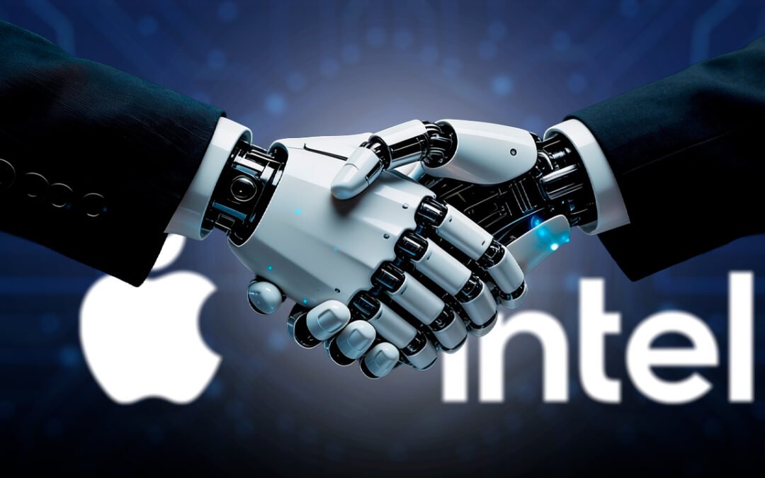Se asocian Intel y Apple para el competir con Nvidia en la fabricación de chips; sus acciones repuntan