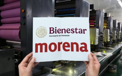 Entrega Secretaría del Bienestar más de 800 mdp a imprenta para propaganda de Morena