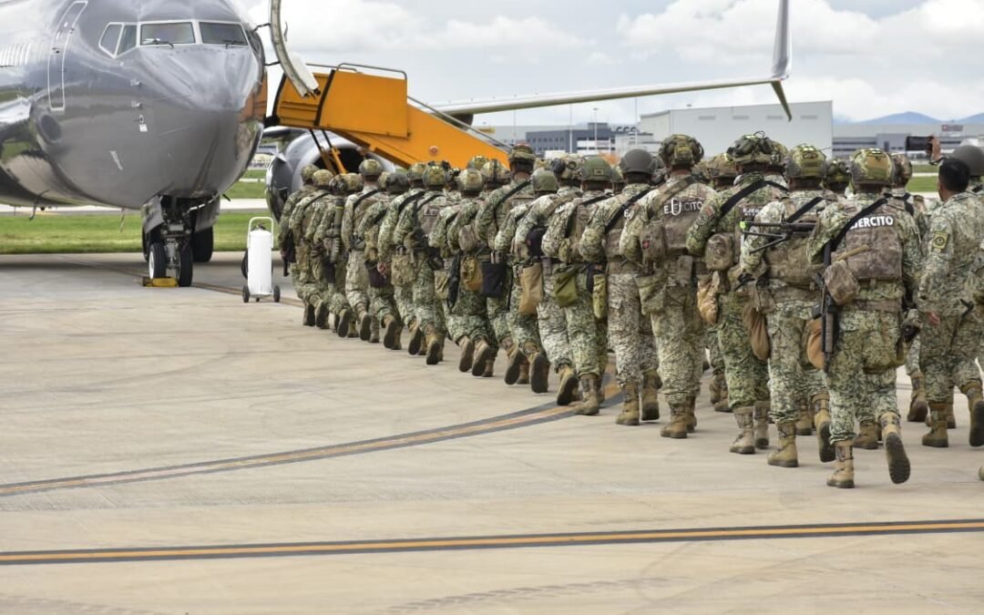Refuerzan la seguridad en Durango 90 soldados de las Fuerzas Especiales del Ejército.