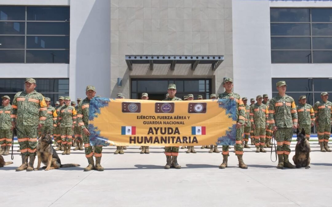 Auxilia México a damnificados por los sismos en Venezuela