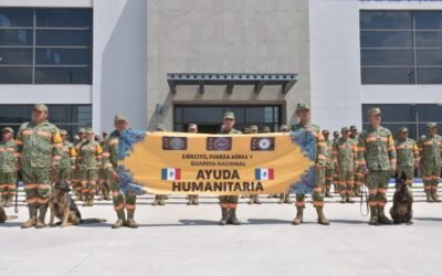 Auxilia México a damnificados por los sismos en Venezuela