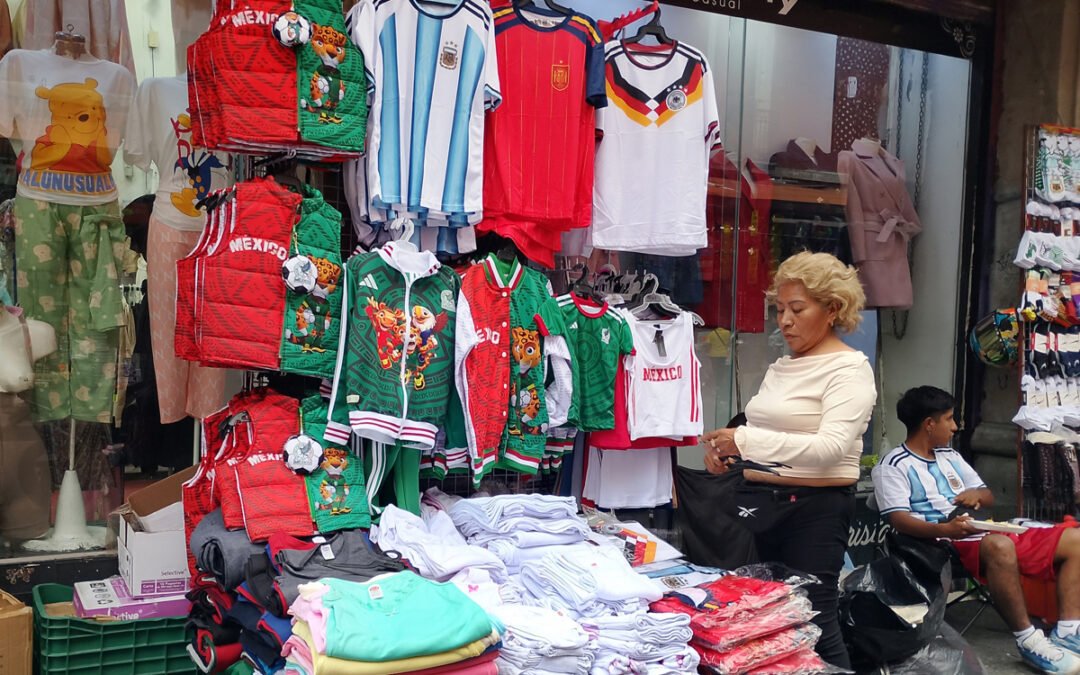 Llegada del Mundial levanta la economía del pequeño comercio en CDMX