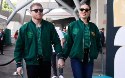 Asiste Canelo Álvarez a inauguración del Mundial en la CDMX