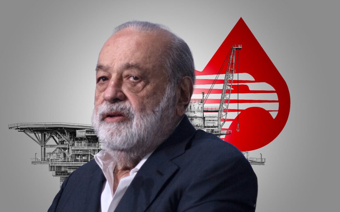 Carlos Slim ve producción de Pemex en 3 millones de barriles